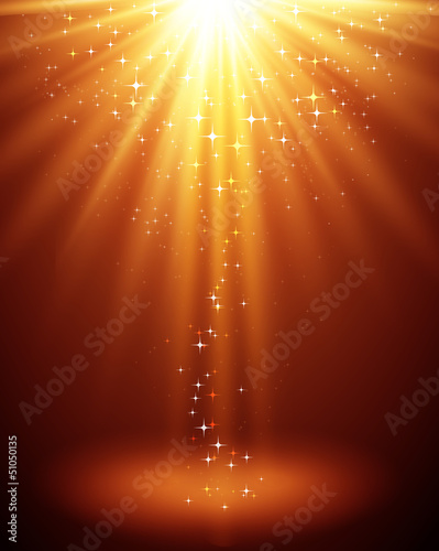 Magic light background
