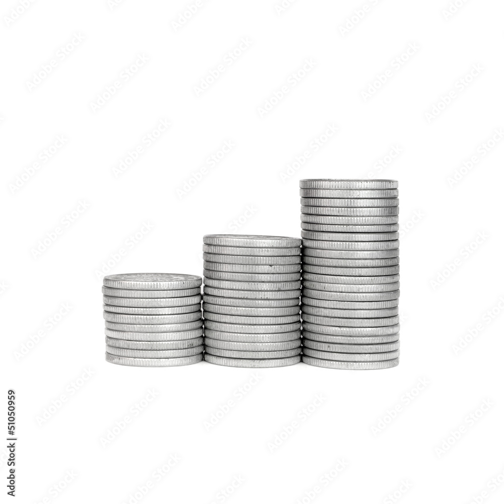 Growth Stack Silver Coin, Success or crisis Growth Stack Silver Coin, Success or crisis