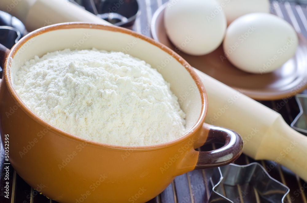 ingredients for dough