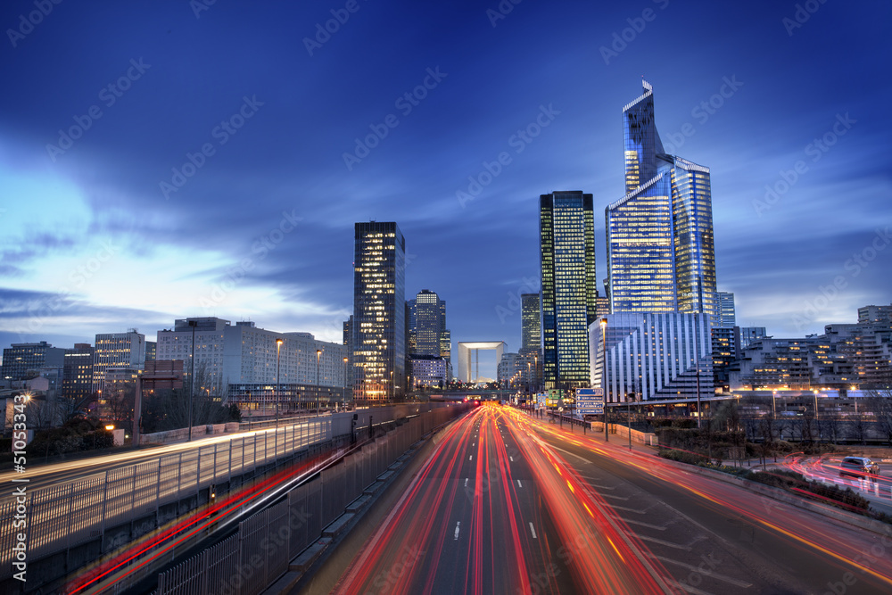 Fototapeta premium Paris La Defense