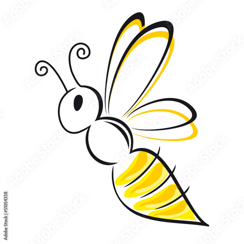 bee stylized