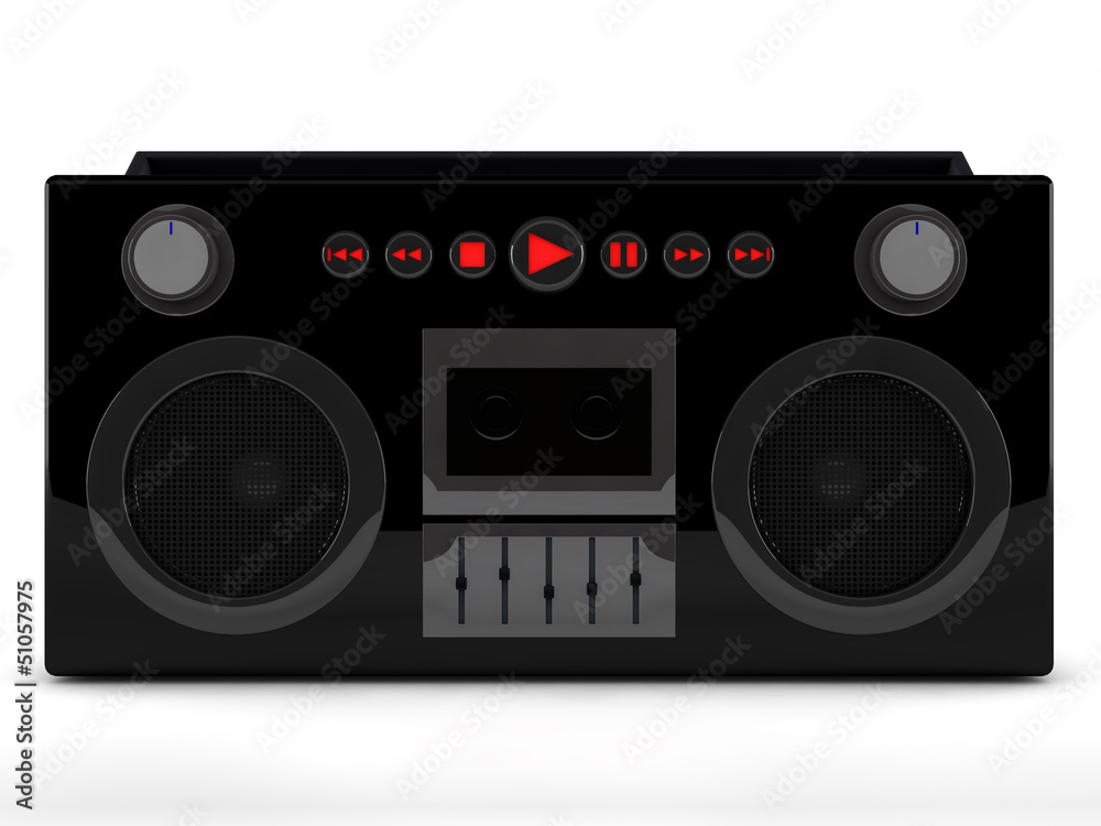 Fototapeta premium 3d radio