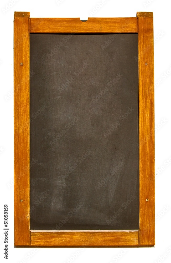 Fototapeta premium Chalk board with copy space
