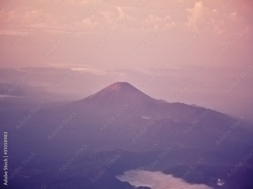 Semeru volcano