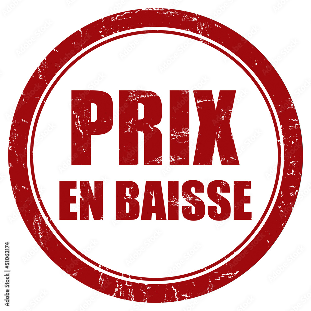Grunge Stempel rot rund PRIX EN BAISSE Grunge Stempel rot rund PRIX EN BAISSE