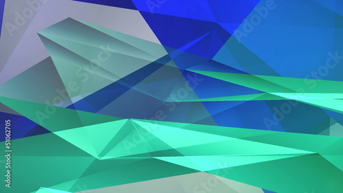 Grün Blauer Animierter Hintergrund