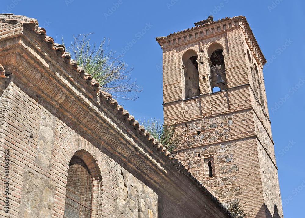 bell tower in Toledo