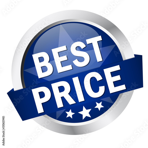 Button mit Banner " BEST PRICE "