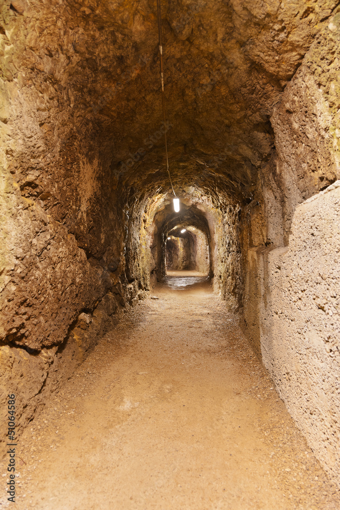 Secret tunnel in Castle Kufstein - Austria