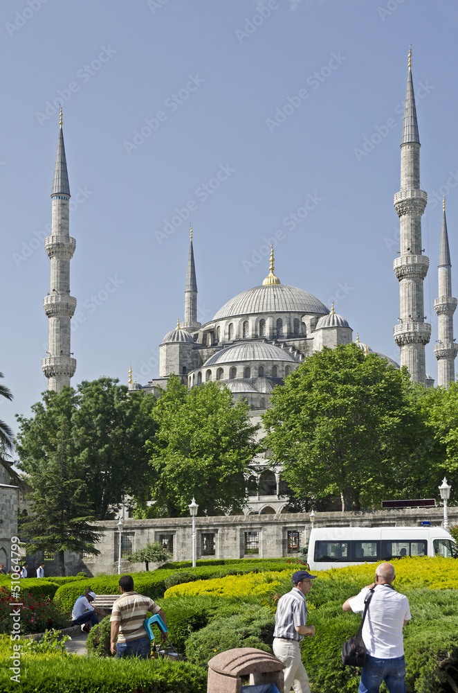 Fototapeta premium Istanbul, Blaue Moschee