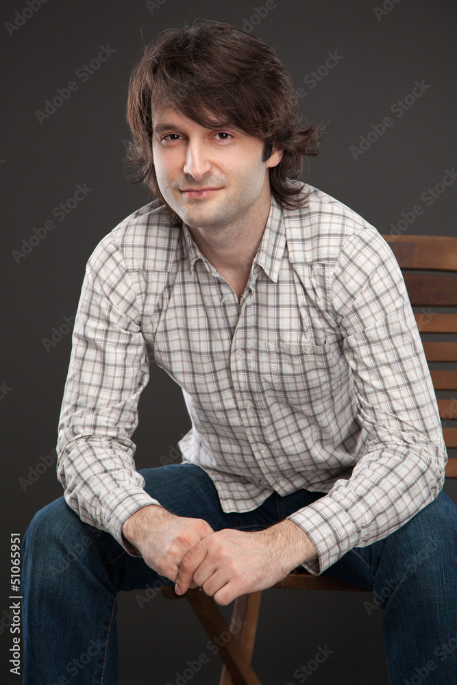 Handsome young man Handsome young man