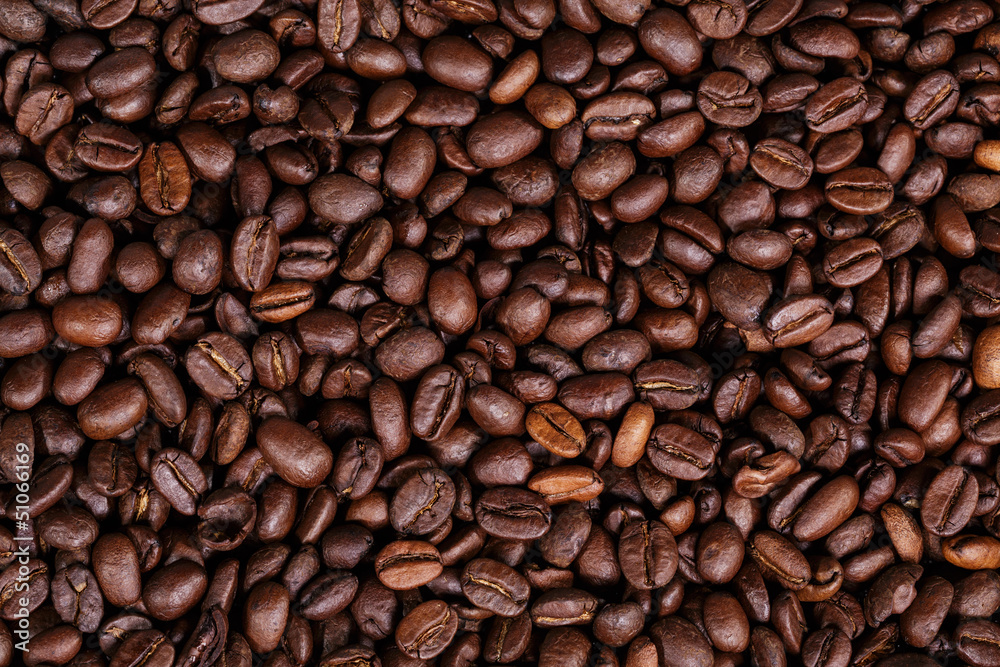 Coffee beans as background close up Coffee beans as background close up