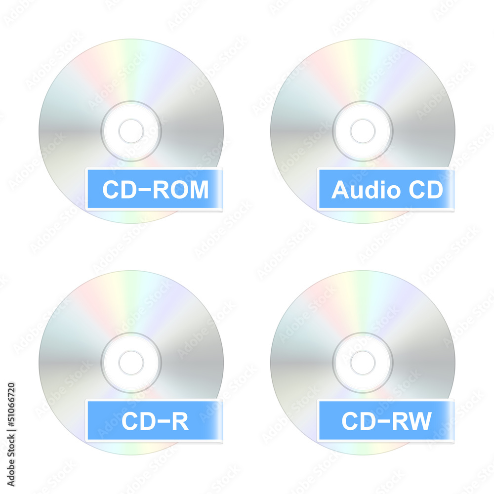 CD disk icons. Vector illustration CD disk icons. Vector illustration