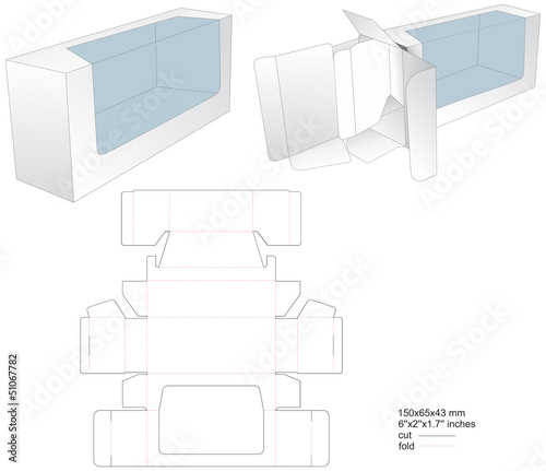 Gift box with separator