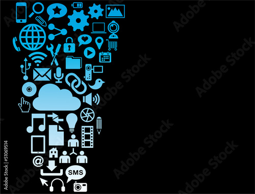 Social Media background