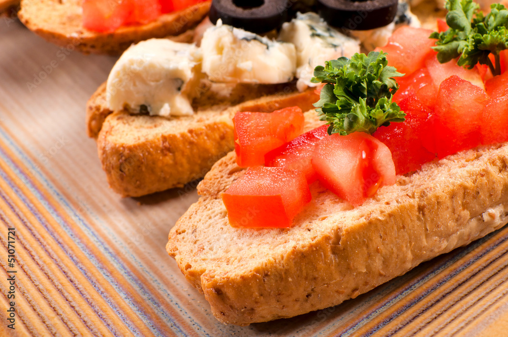 Tomato bruschetta Tomato bruschetta