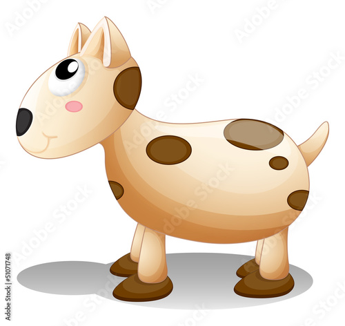 A toy puppy
