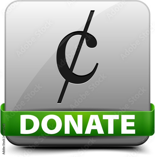 Donate Cent button
