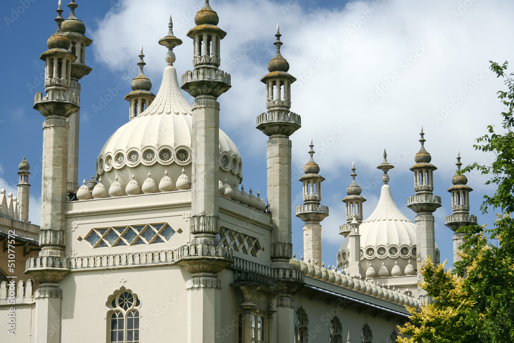 Obraz premium exotic palace architecture royal pavilion brighton