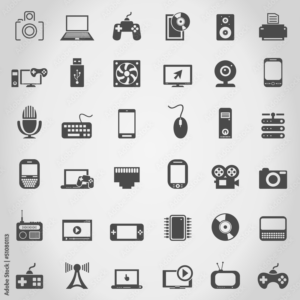Electronics an icon