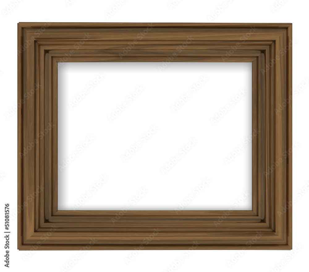 blank brown wooden decorative rectangular frame blank brown wooden decorative rectangular frame