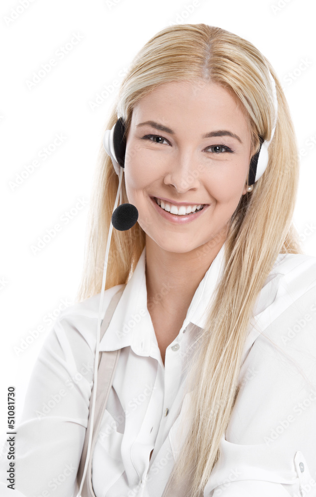 Die freundliche Stimme am Telefon - Online Shopping Die freundliche Stimme am Telefon - Online Shopping