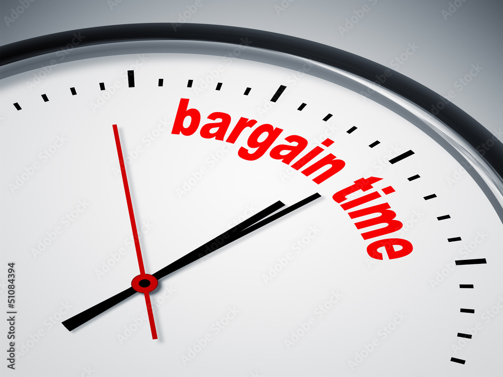 bargain time bargain time