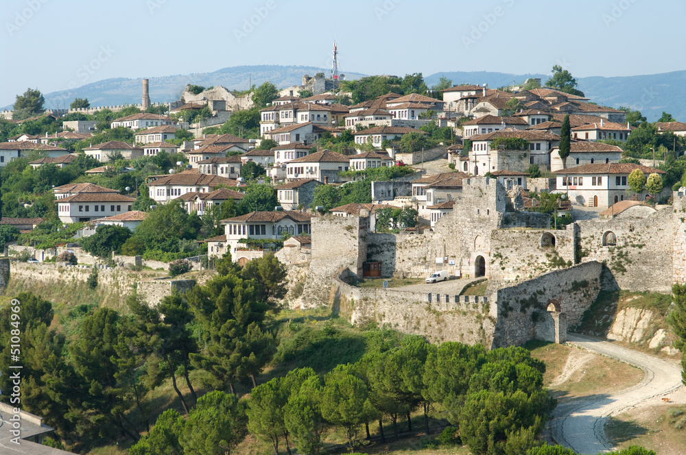 Citadel and Kalasa in Berat, Albania