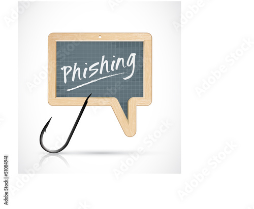 ardoise bulle : phishing