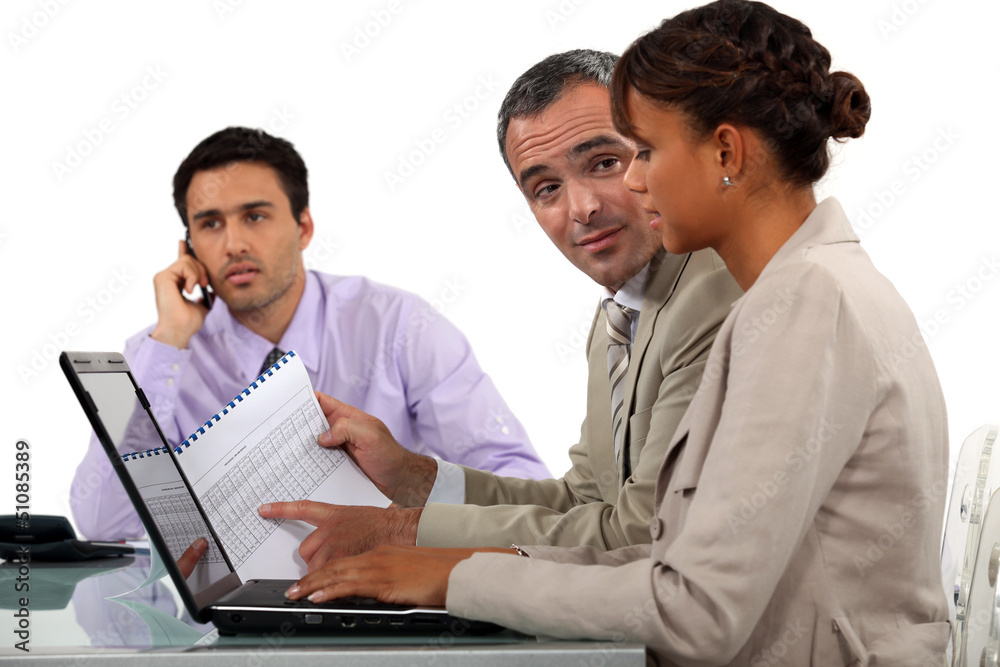 Obraz premium Office workers