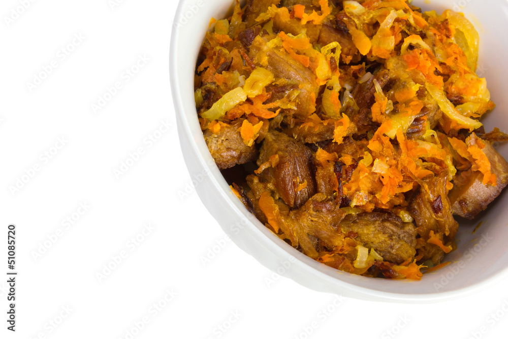 meat roast carrot isolated on white background clipping path meat roast carrot isolated on white background clipping path