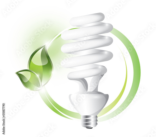 Fluorescent lightbulb label