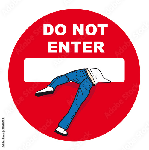 panneau, interdit, privé, interdiction, entrer, sens interdit,