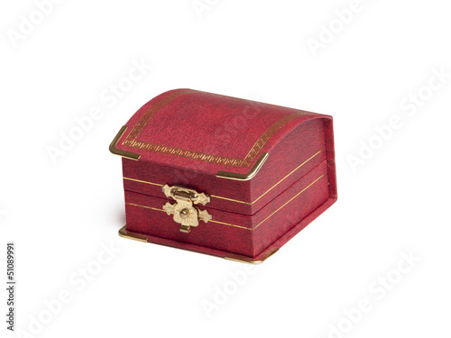 red gift box for the ring