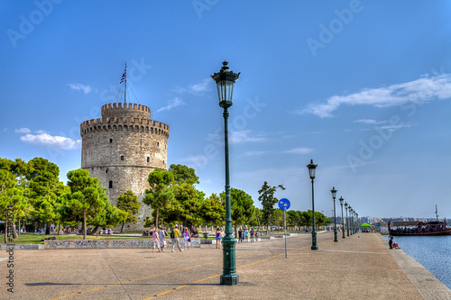 The white tower, Thessaloniki city, Greece photo