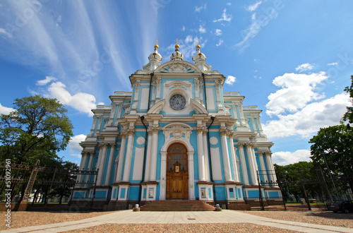 Catedral de Smolny, San Petersburgo photo
