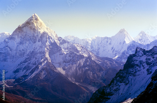 Canvas Print Himalaya Mountains