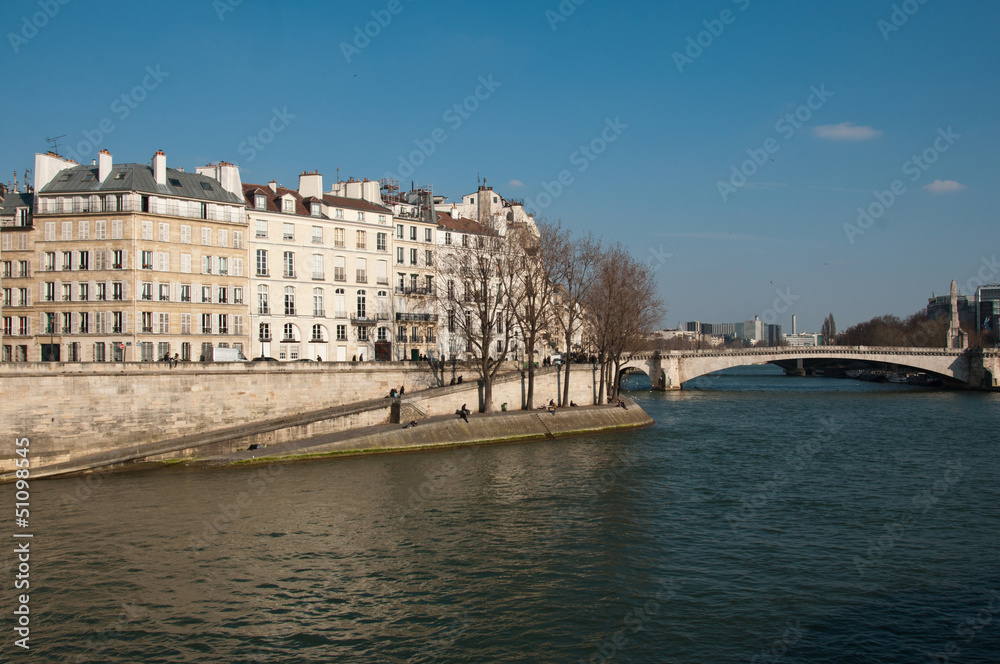 quai de seine à Paris