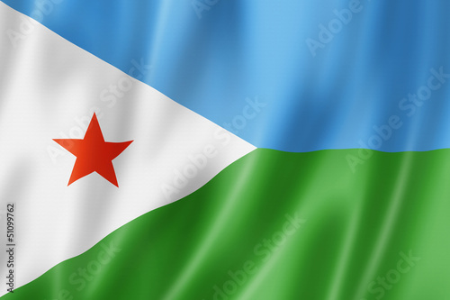 Djibouti flag photo