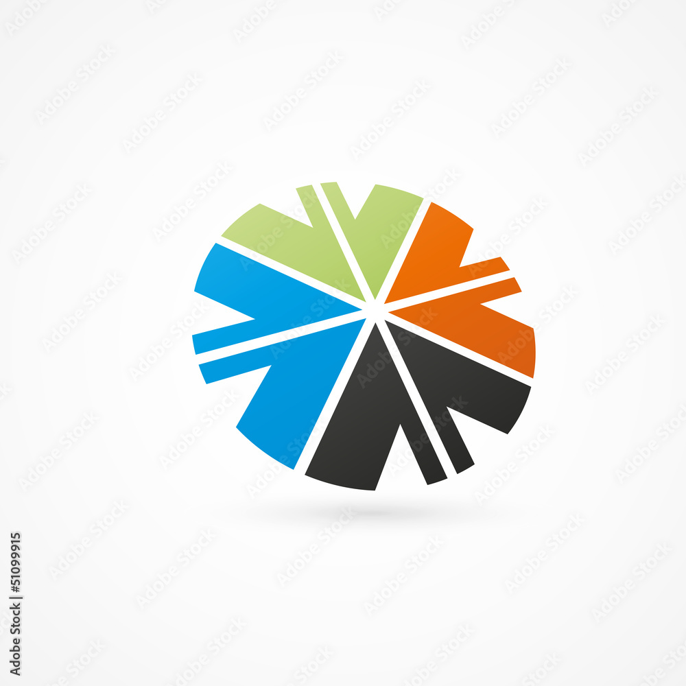Obraz premium logo business