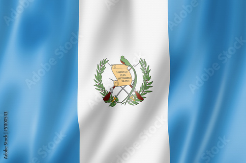 Guatemalan flag photo