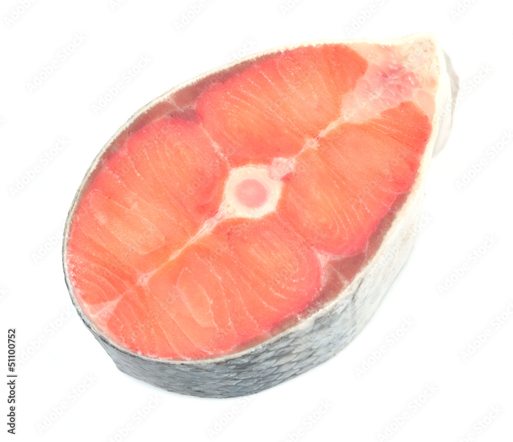 Piece of a salmon Piece of a salmon