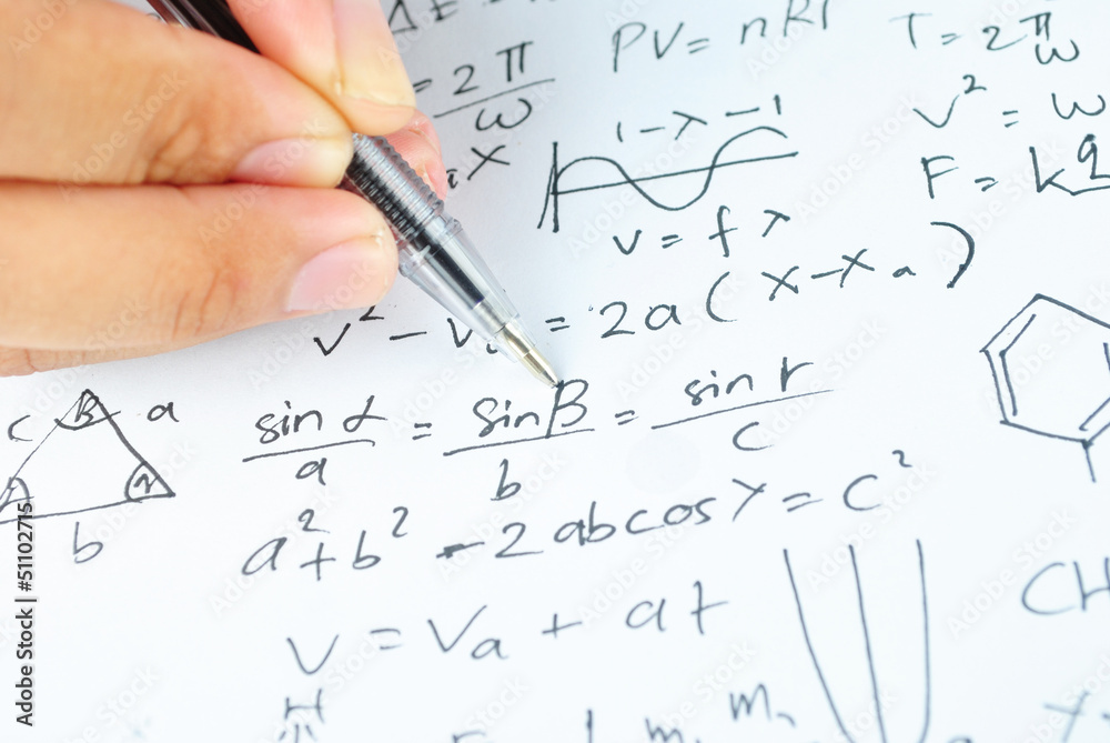 Writing various high school maths and science Writing various high school maths and science