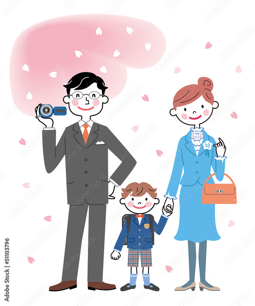 新一年生　新入学