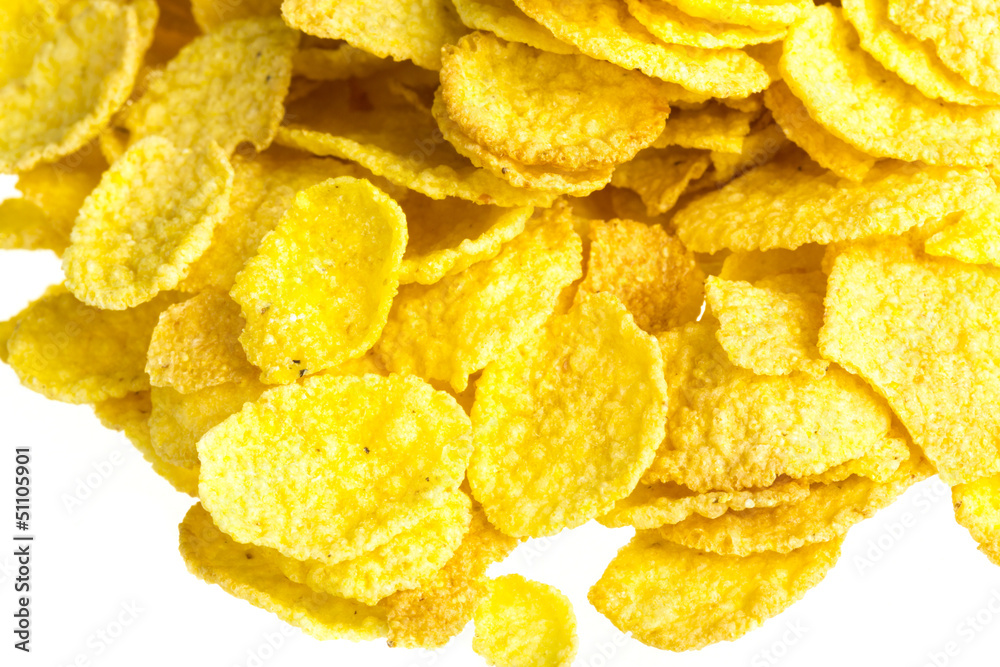 Corn Flakes Macro Corn Flakes Macro