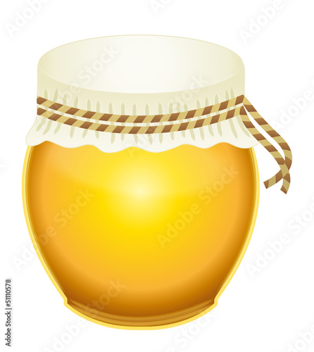 Honey jar icon.