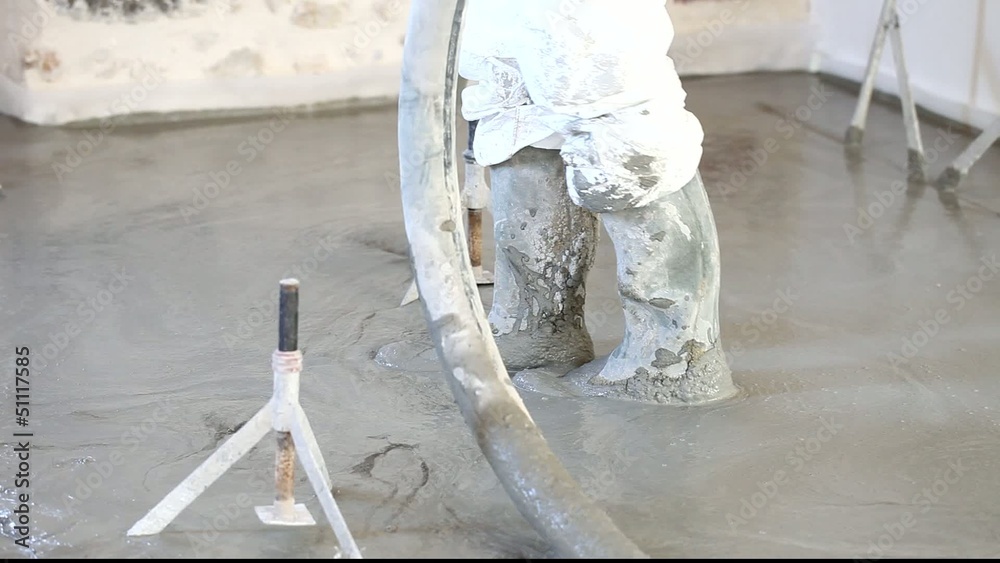 réalisation d'une dalle béton