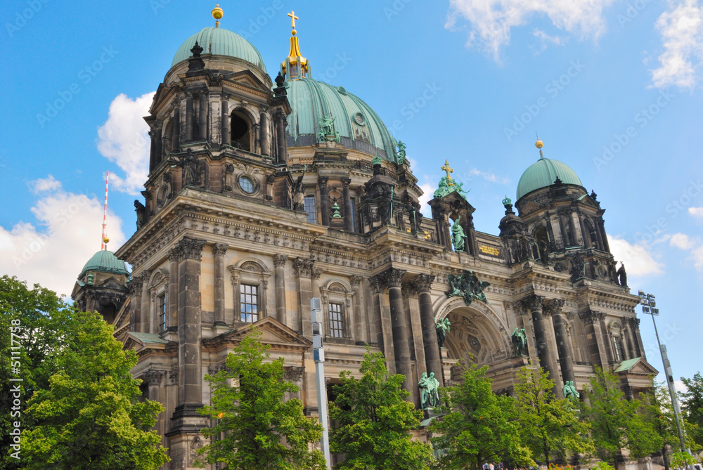 Cathedral at Berlin, in Germany