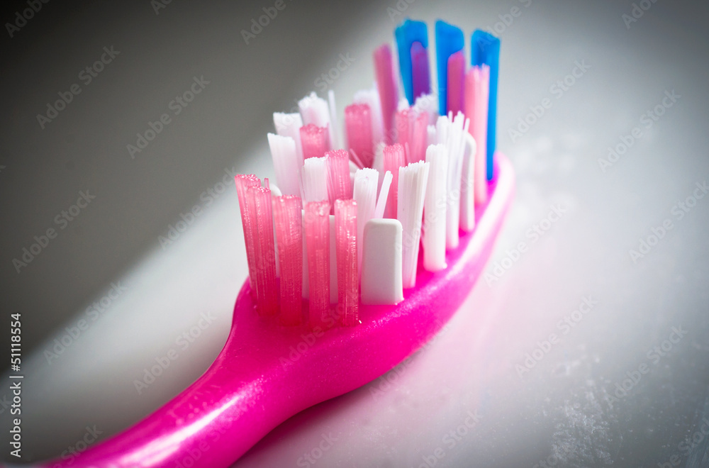 Pink toothbrush Pink toothbrush