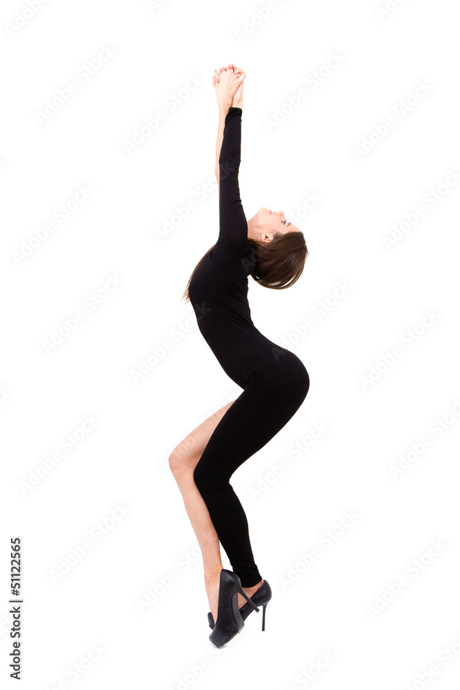 Obraz premium modern style dancer posing